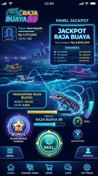 666j — layar beranda